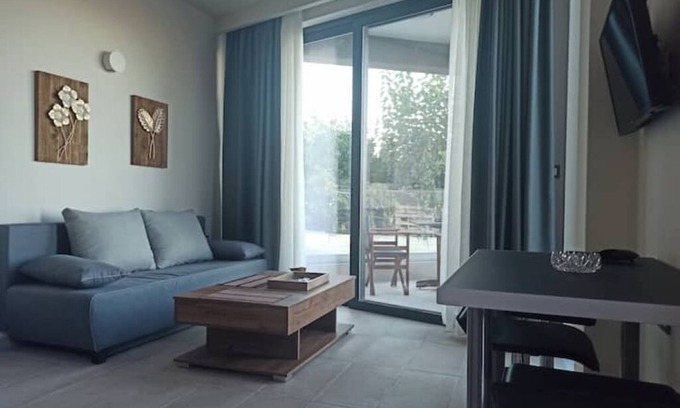 Minothiana Apartment | Goddess Britomartis - luxury apt w/terrace & pool