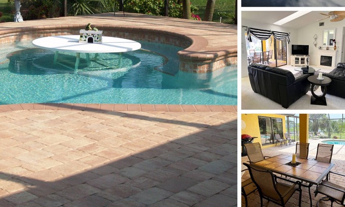 Cape Haze House | Golf course views! Pool home