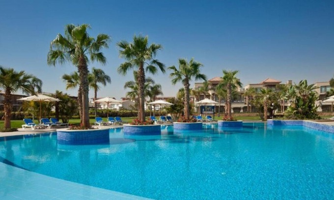 Ain Sokhna Hotel | Golf Courses & Poolside Views | Two Rooms, Private Beach & Kids Playground
