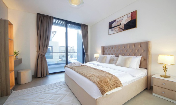 Al Hamriya Villa | Gorgeous 4B maid's private beach