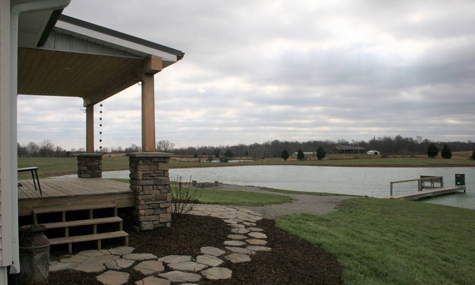 Welchs Creek Cabin | Gorgeous Cabin with Private Pond!