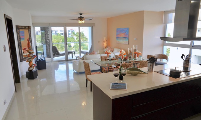 Puerto Juarez Condo | Gorgeous Condo on Beach Front Mareazul Development. Amazing Amenities and Views