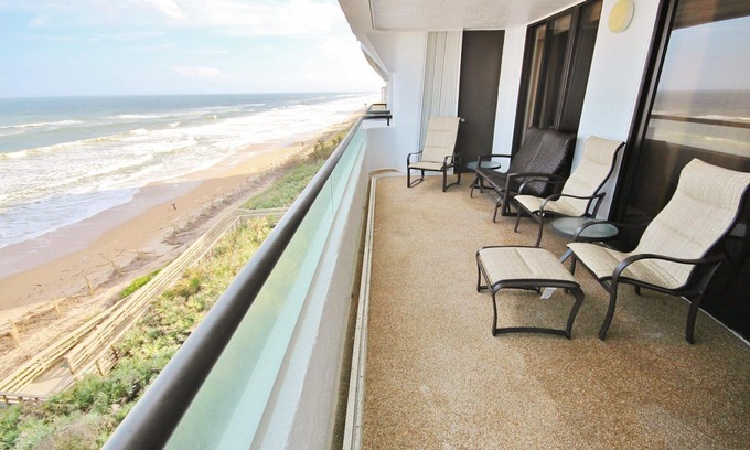New Smyrna Beach Condo | Gorgeous Direct Oceanfront Condo Right off the Beach. Monthly Rental Only