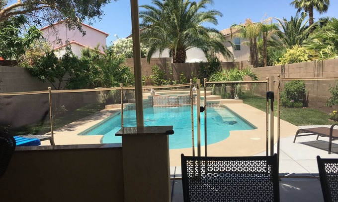 Nevada Trails House | Gorgeous Four Bedroom With Pool And Spa In Oversize Private Backyard