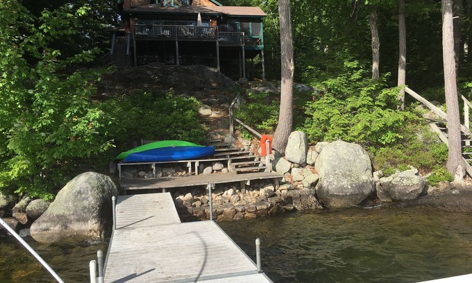 South Casco House | Gorgeous lakefront home on Sebago Lake!