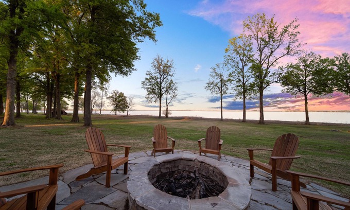 Afton House | Gorgeous Monkey Island Lakefront Getaway with In-Ground Swim Spa!