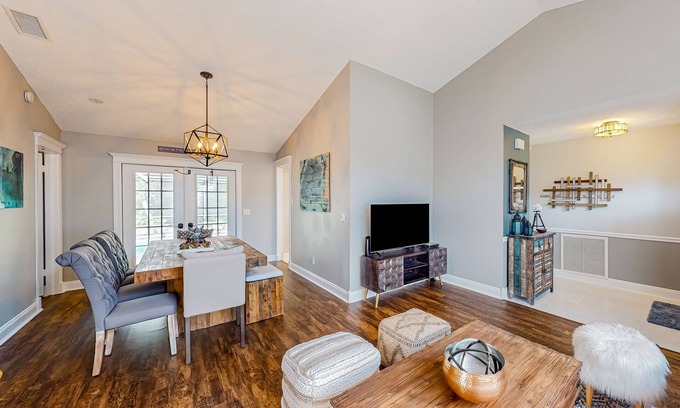 Spring Hill House | Gorgeous oasis with pool, patio, central AC, W/D, & close to the beach