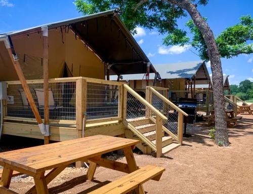 Fentress Other | Gorgeous Safari Tent with Barbecue and Fire Pit in Staples, Texas