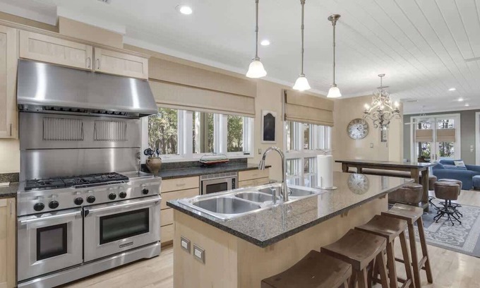Seaside House | Gorgeous Seaside Home: Private Beach & Amenities!