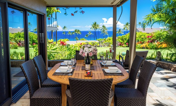 Wailea Condo | Gorgeous Wailea Elua 2Bd+2Ba 1st Floor, Ocean View Paradise Condominium #2301