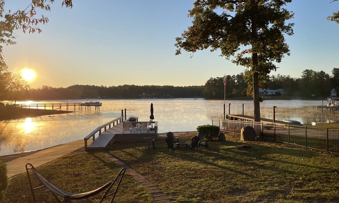 Chapin House | Gorgeous Water View, Private Boat Ramp, Dock w/Lounging Area & Many Amenities