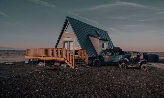 Valle Cabin | Grand Canyon A-Frame Hot tub & Sauna