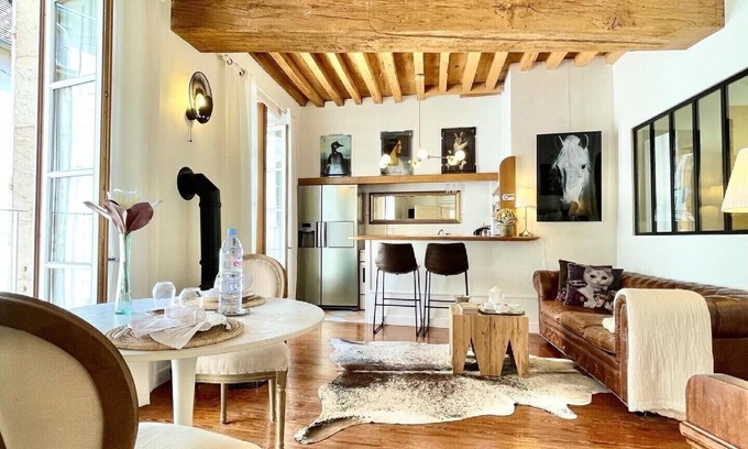 Beaune City Centre Apartment | Grand Cru apartment designed by Stay in Beaune is a Fairy Tale space