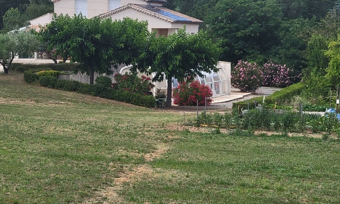 Lablachere Villa | Grande Maison Avec Piscine Chauffée et spa