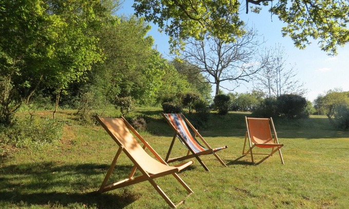 Beaumont-sur-Deme House | Grands Espaces Nature aux Côteaux de Beaumont - Gîte Touraine Sarthe 3 Épis