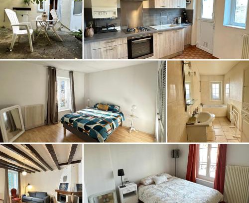 Moret-sur-Loing House | GRANGE TATON-Maison avec jardin-Au calme-Tout à pied-High wifi