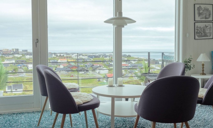 Torshavn Apartment | Great 3 BR Loft Apt - Views-Free Parking