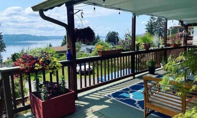 Brinnon House | Great Deck, Fun House with Views of Hood Canal