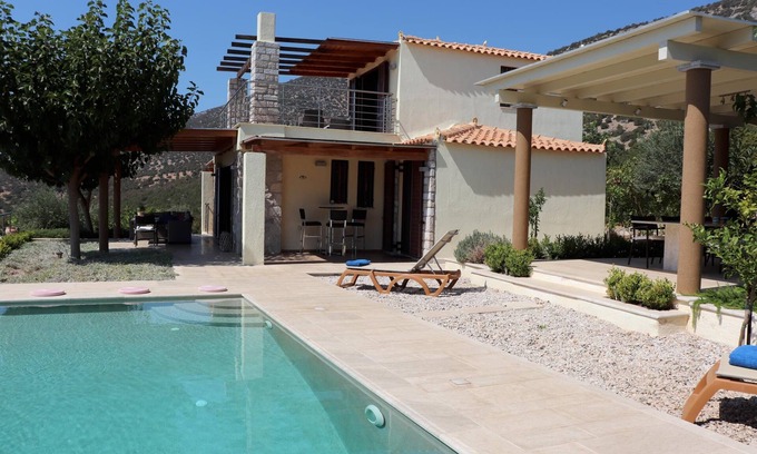 Kilada House | Great location, sea view, pool, wifi | holiday house Argolis, Peloponnese