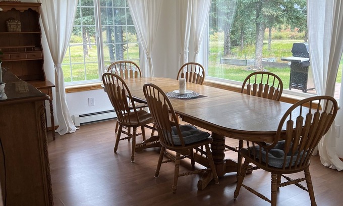 Healy House | Great views from A Second Home in Denali, vacation rental, close to the Park!n