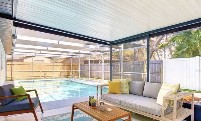 Walsingham House | Green Pool House Oasis with Hot Tub