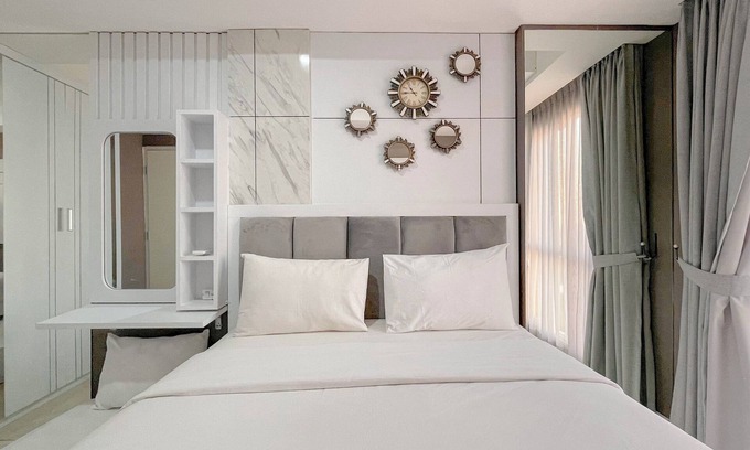 Biringkanya Apartment | Grey Toned 1Br Apartment Tamansari Skylounge Makassar
