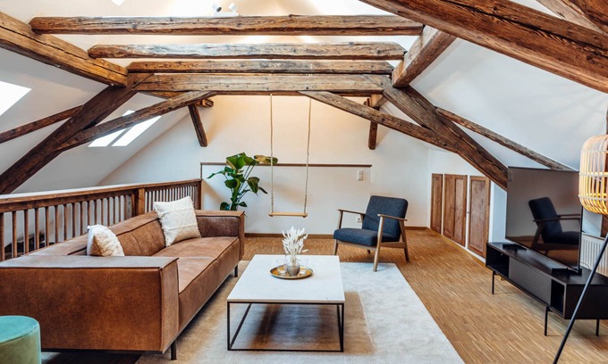 Coburg Apartment | Großes Design Apartmentinnenstadtgruppe&familie