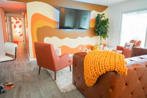Camelback East House | Groovy Getaway - 70s themed house