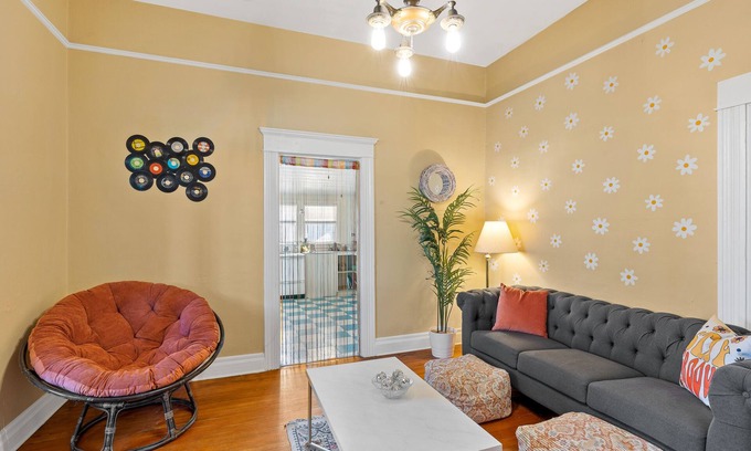 Barrio Historico House | Groovy Stay near 5 Points Historic Neighborhoods - Pet Friendly!