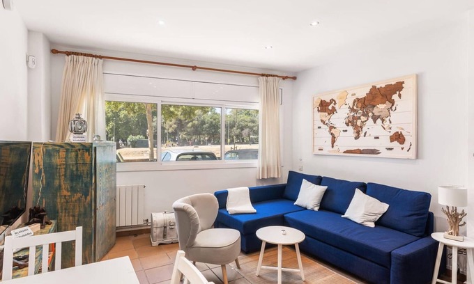 Sant Pol De Mar Apartment | Ground floor ideal for couples 1min beach