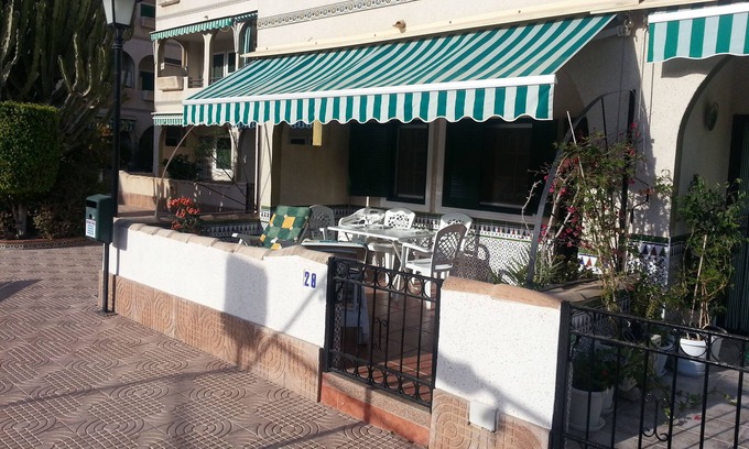 Puerto de Mazarron Apartment | Ground flr 2 bed Apt. With large communal pool; beaches; restaurants; cafés near
