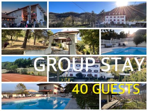 Cairo Montenotte Villa | GROUP STAY VILLA - 40 Guests - PRIVATE POOL - TENNISCOURT - PRIVATE COOK - CONVERANCE ROOM villaitaly eu