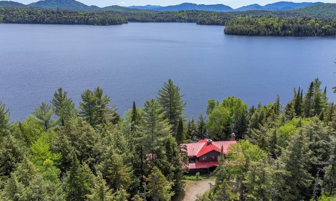 Saranac Lake House | Grouse House at Grouse Cove, Authentic Adirondack on Upper Saranac Lake