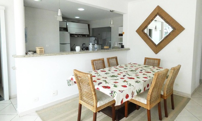 Parque Enseada Apartment | Guarujá: Cobertura duplex c/ churrasqueira e wi-fi