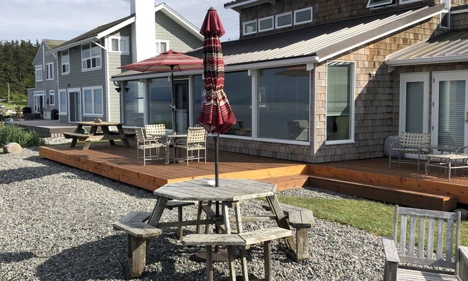 Anacortes House | Guemes Island Beachfront Home "Once Upon a Tide"