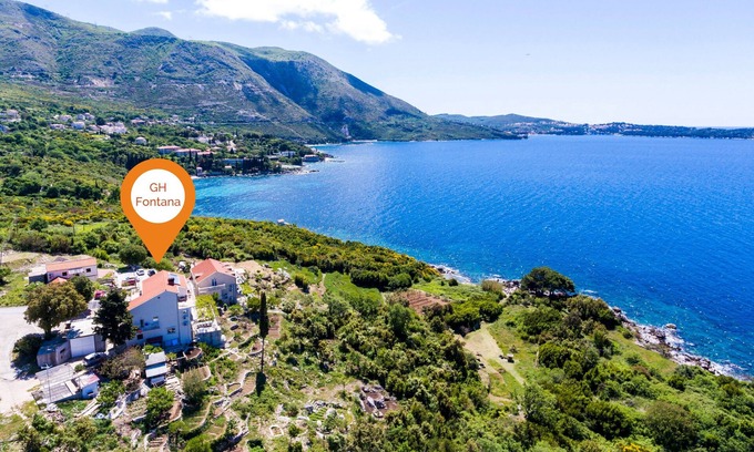 Zupa dubrovacka Apartment | Guest House Fontana - Studio Apartment with Sea View (2 Adults)