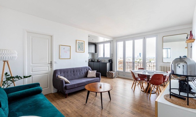 Montrouge Apartment | GuestReady - A stay with panoramic view of Paris