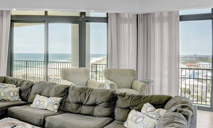 Orange Beach Condo | Gulf Front Condo | Wrap-Around Balcony