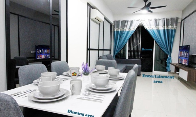 Taman Jubilee Apartment | H2H - CosyStay @ Majestic Ipoh Town Central