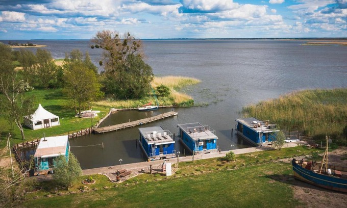 Usedom Boat Rental | Hafenresort Karnin _ Hausboot Silv