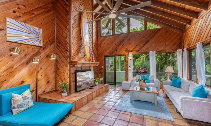 Hanalei House | Hale Tatahi, comfortable home in charming Hanalei!