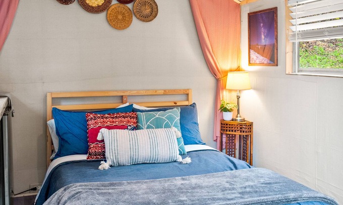Stanton Cabin | Half Moon Cabin at Cave Creek, tiny RRG glamping in a big way