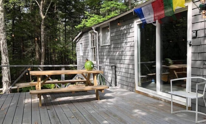 Phippsburg Cabin | Hamlet: Classic Camp Steps from Small Point beach