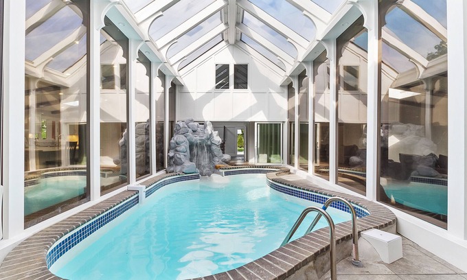 East Quogue House | Hamptons Estate with Indoor & Outdoor Pools Hot Tub over 6,000 SF