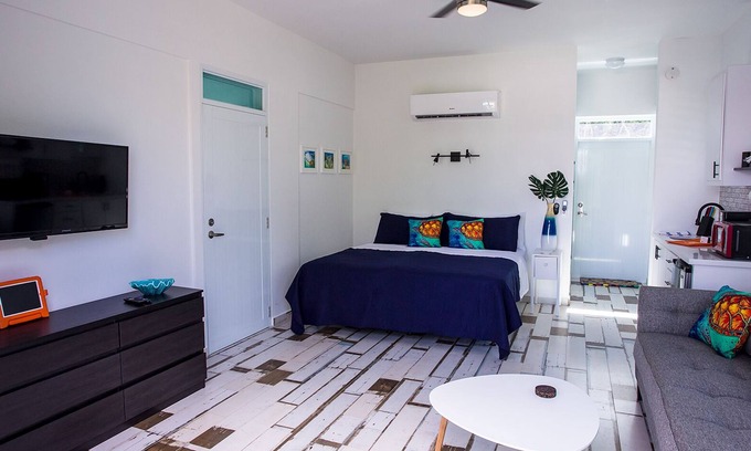 Puntas Apartment | ★ Happy Turtle Loft - Sparkling clean corner loft steps to Sandy Beach ★