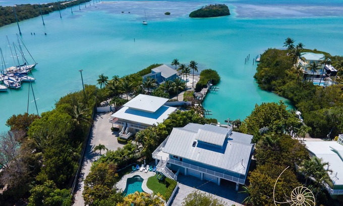Toll Gate Shores House | Harbor Hideaway ~ Island style beach house with pool, dockage & bay views!