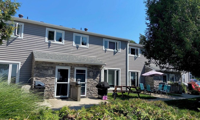 Port Elgin Condo | Harbour Street Retreat, across from Port Elgin's sandy beach on Lake Huron.