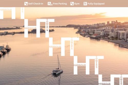 Wickham Apartment | Harbour Towers, Newcastle's Elite Apartment Stays, Free Parking & Tram Access