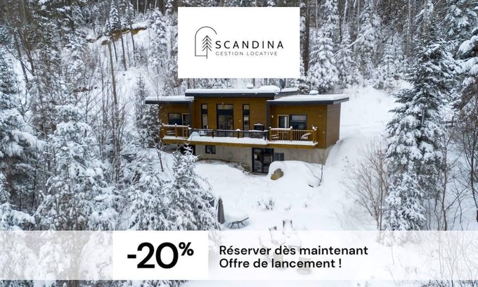 Sainte-Emelie-de-L'Energie Ski Chalet | Harfang | SPA Privé | Sérénité au bord du lac