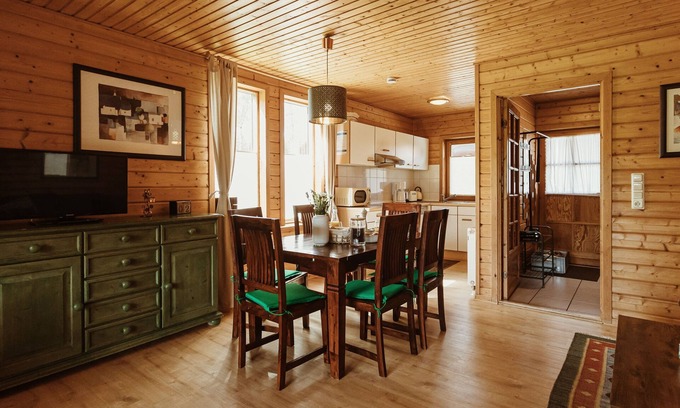 Rotacker Apartment | HAS-16 Log cabin, 4-6 pers., 65sqm - Naturerlebnisdorf Blauvogel (1)